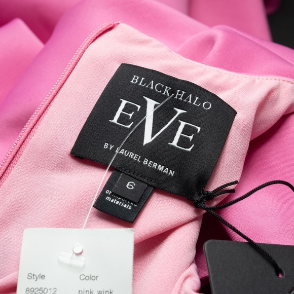 Black Halo By Laurel Berman | Baldwin Gown in Pink Wink - Picture 8 of 15